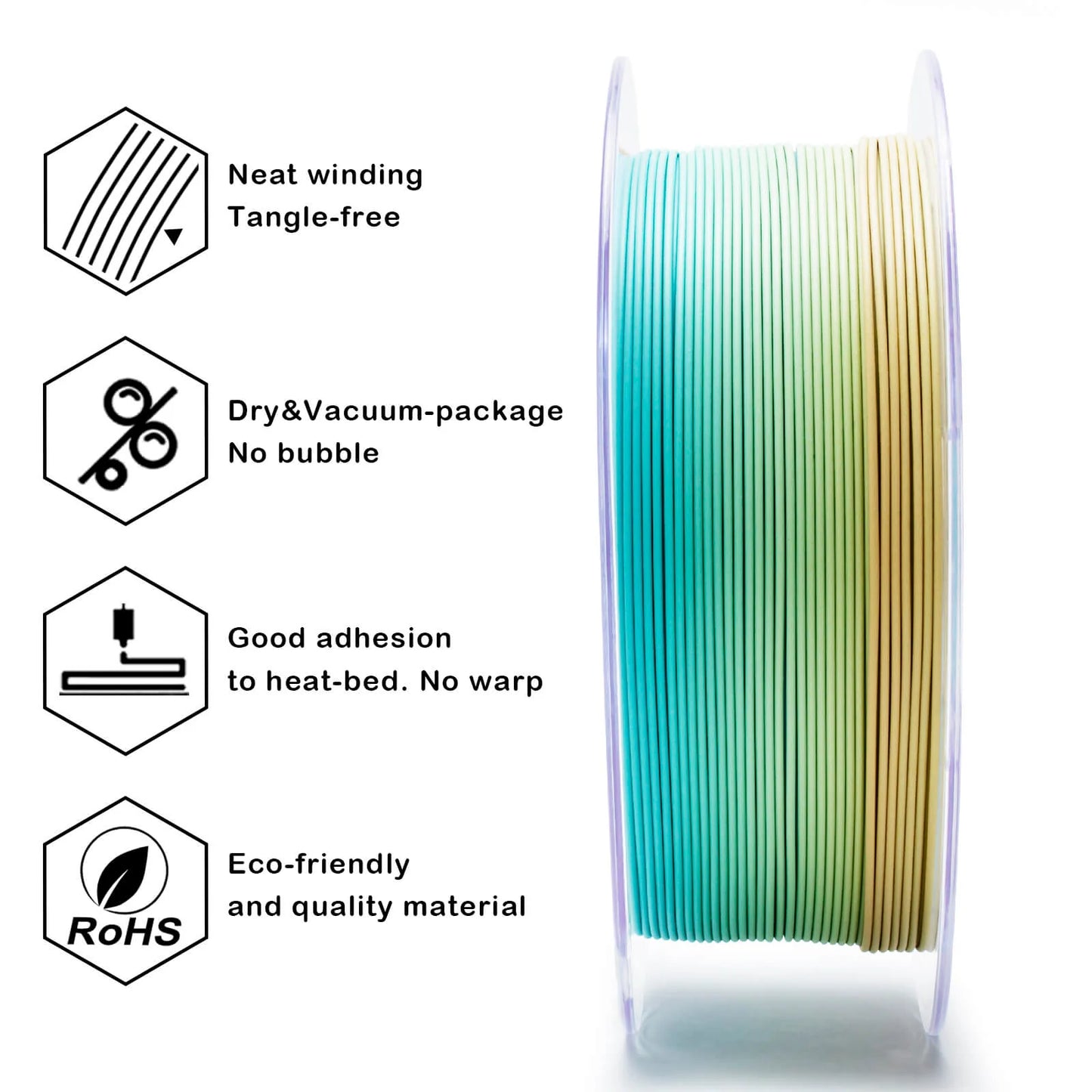 Beach - Gradient Matte Filament