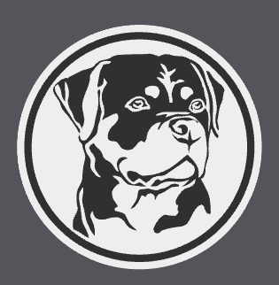Rottweiler Coaster