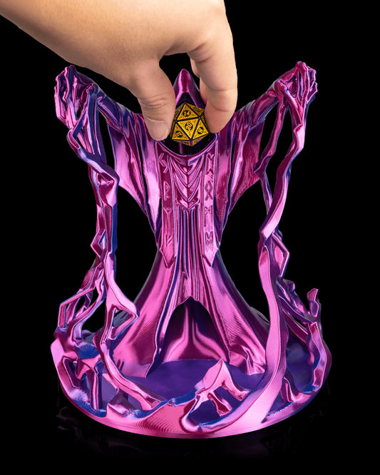 Behold the Wizard Dice Tower - alternate view