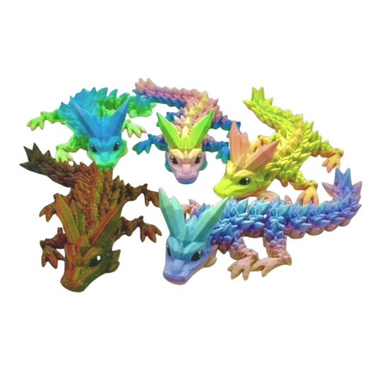 Baby Crystal Dragon - alternate view