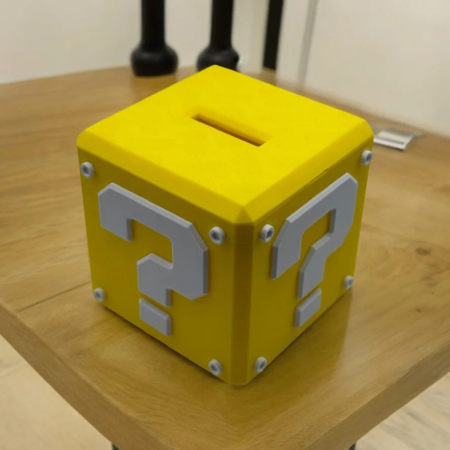 Retro Gaming Coin Block Money Box - alternate view 3