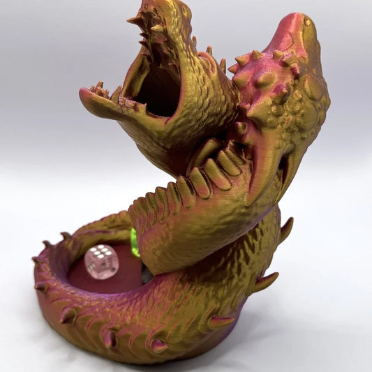 Twin Dragon Dice Tower - alternate view