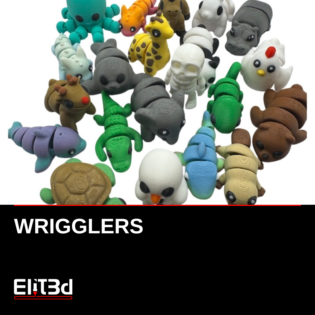 ELIT3D Wrigglers collection