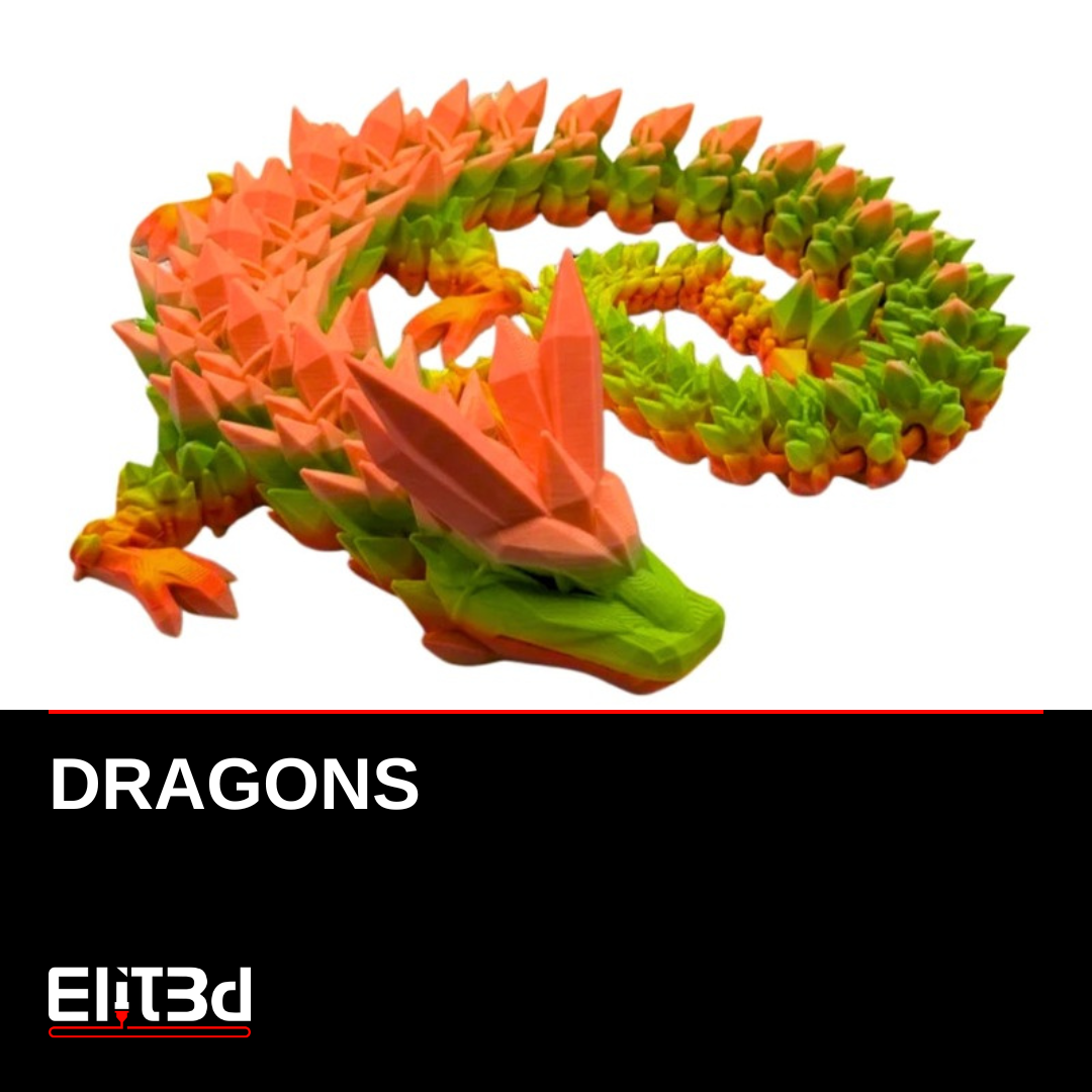 ELIT3D Dragons collection