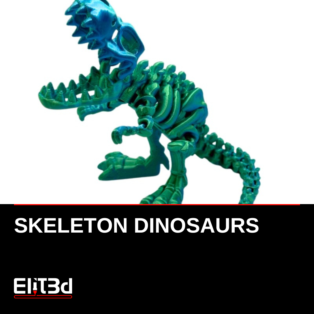 ELIT3D Skeleton Dinosaurs collection