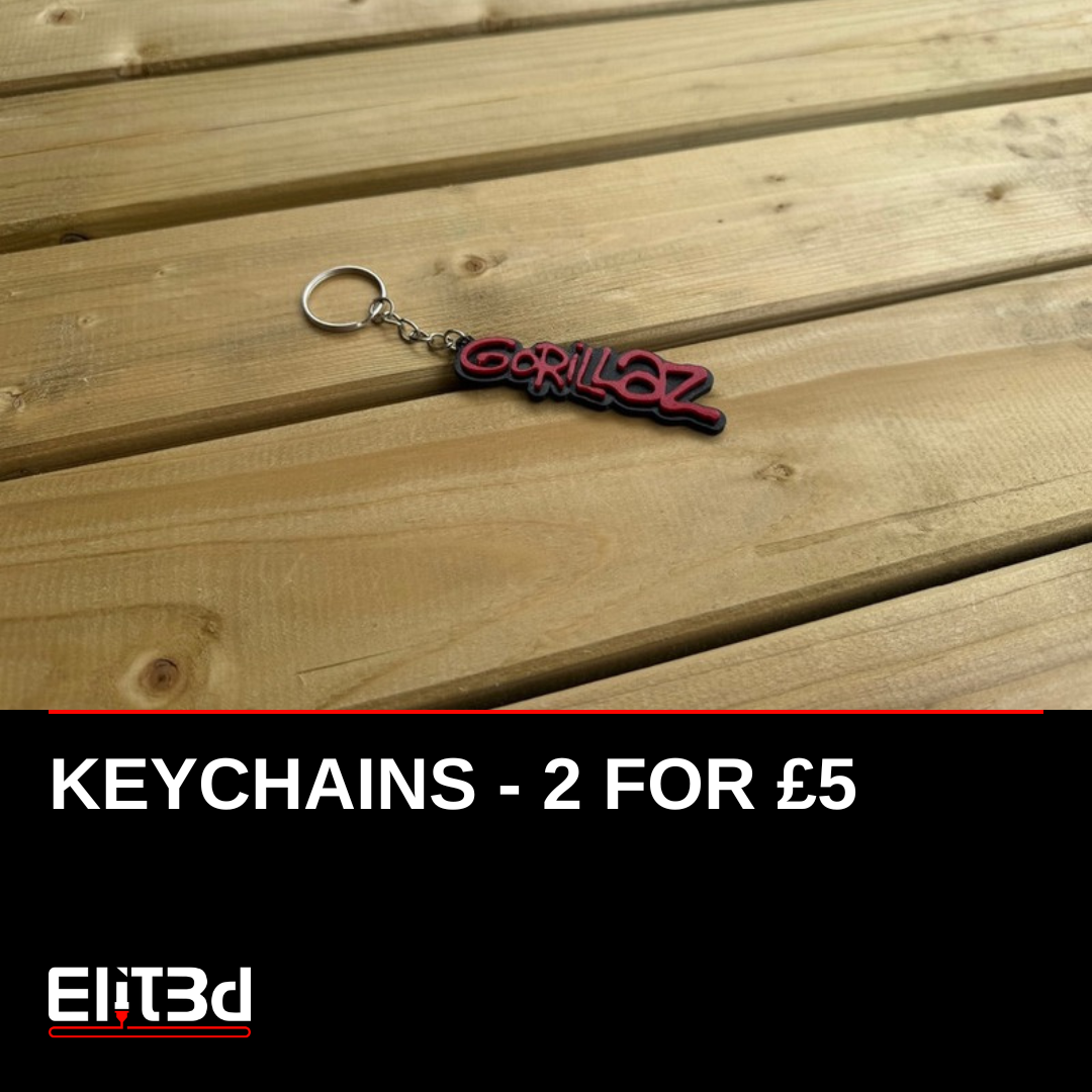 ELIT3D Keychains - 2 for £5 collection
