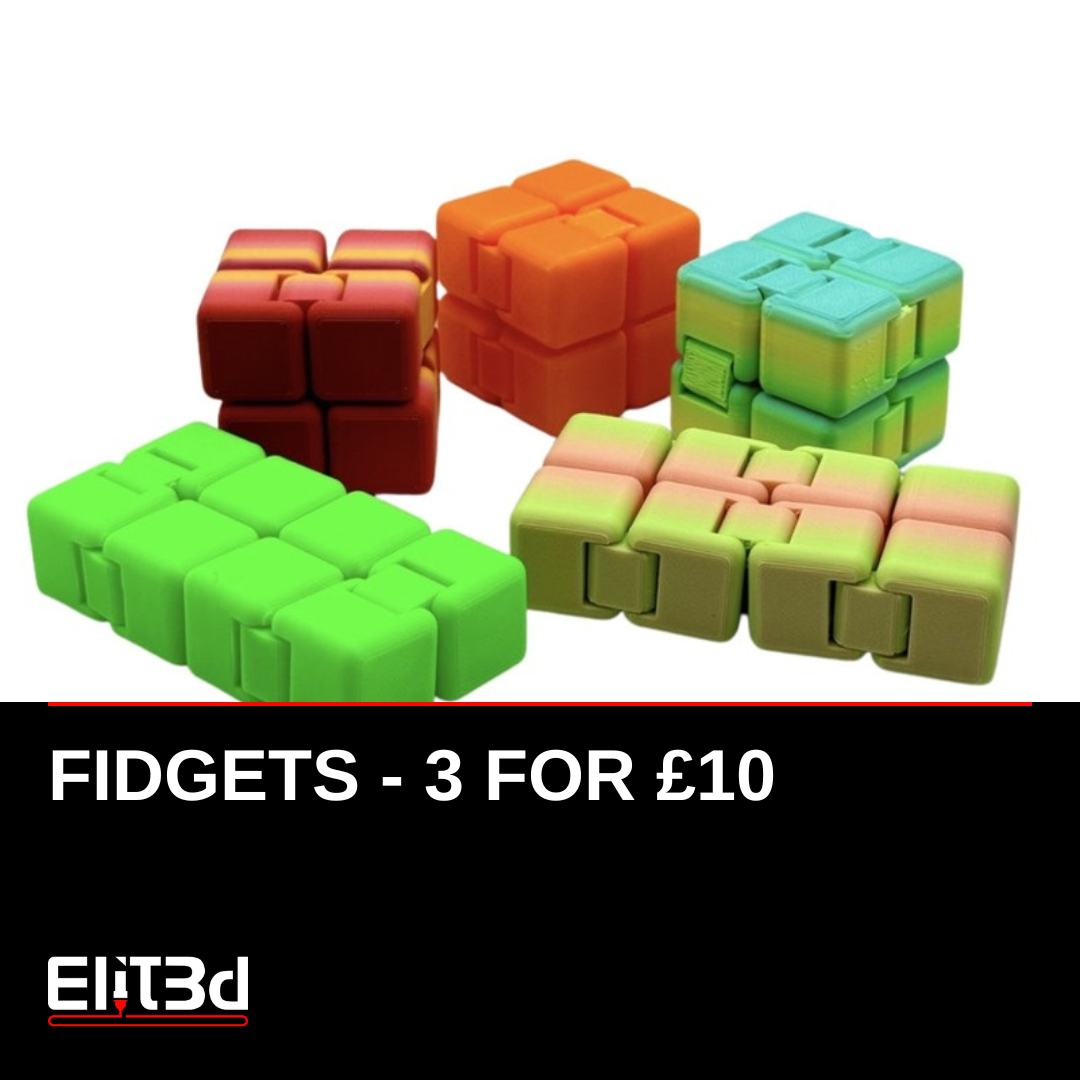 ELIT3D Fidgets - 3 for £10 collection