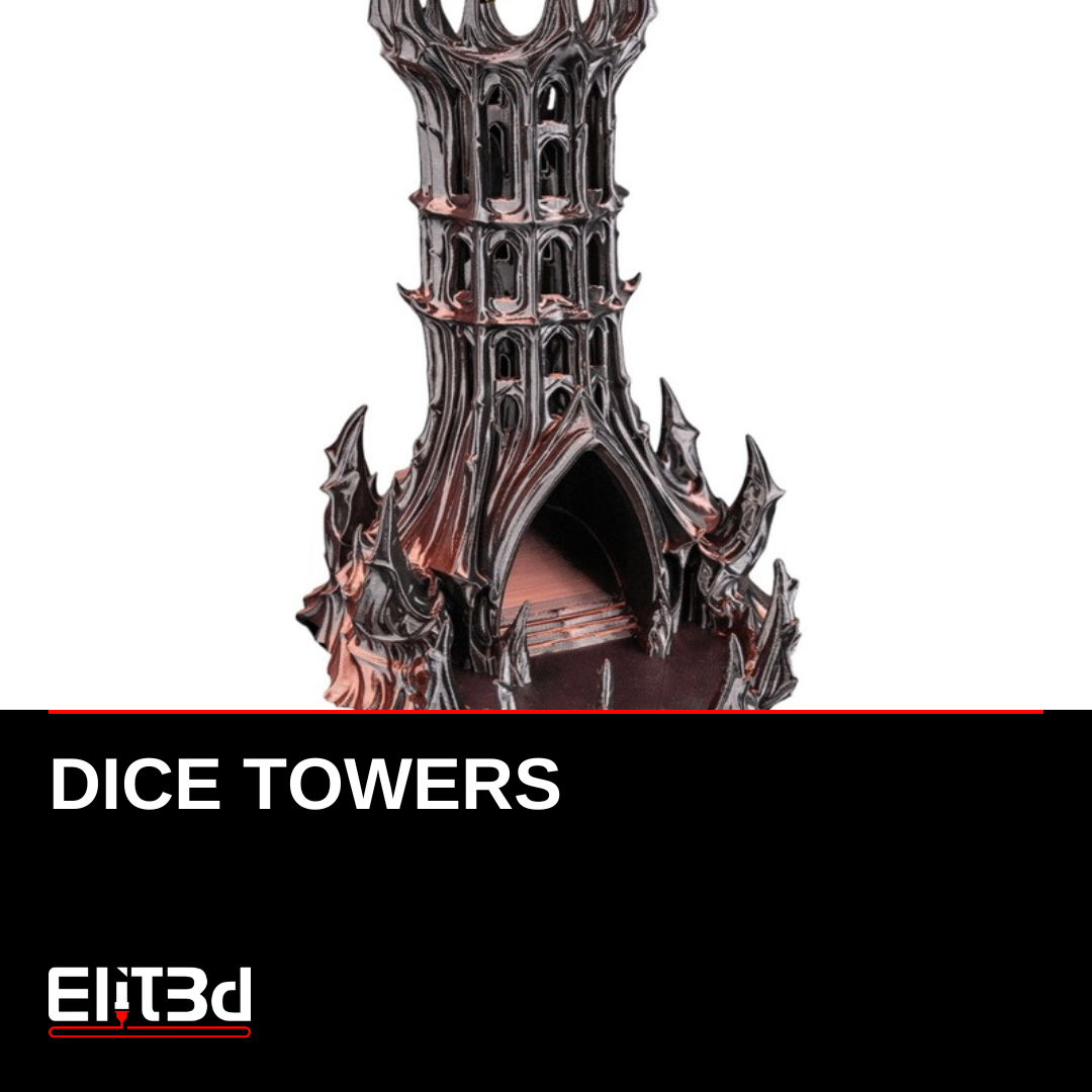 ELIT3D Dice Towers collection