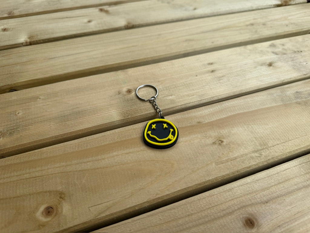 Nirvana Logo Keychain