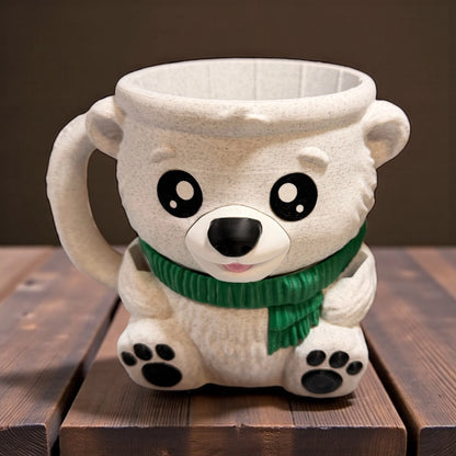 Polar Bear Ice Cream Tub Holder