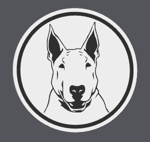 English bull terrier Coaster