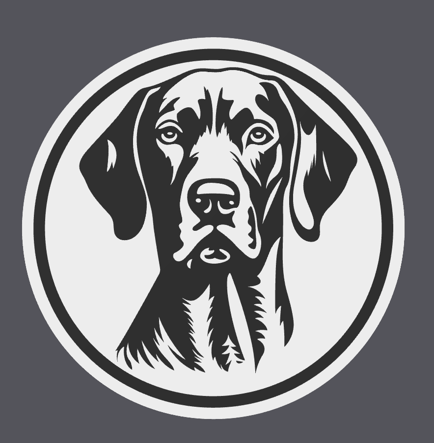 Hungarian Vizsla Coaster
