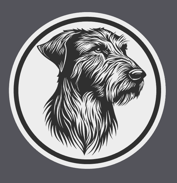 Irish Wolfhound Coaster