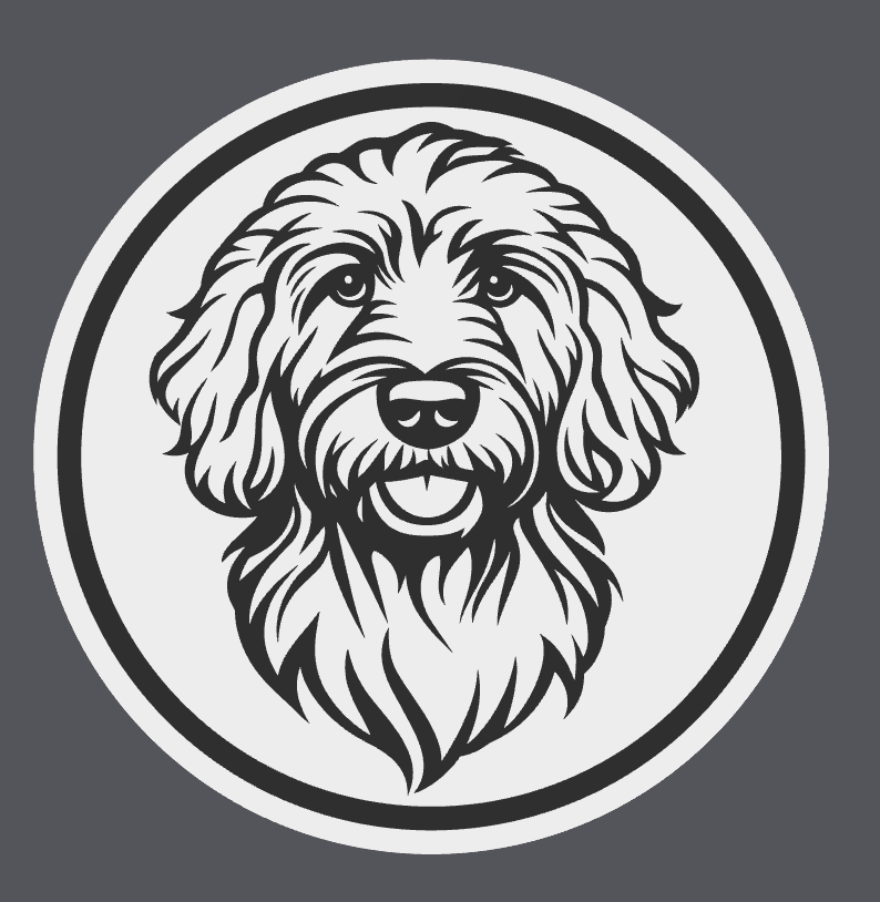 Labradoodle Coaster