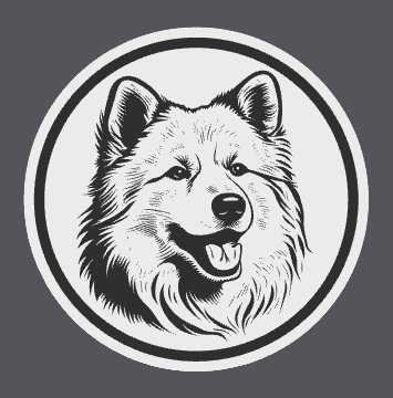 Samoyed Coaster