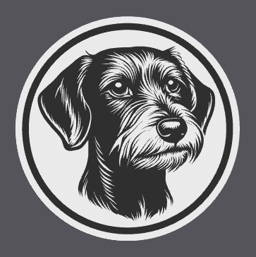 Wire Haired Dachsund Coaster