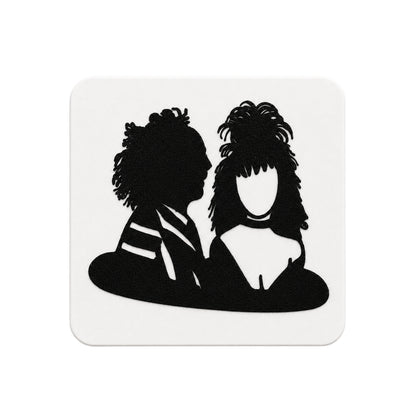 Beetlejuice Silhouette Coaster
