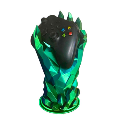 Crystal Hand Gaming Controller Stand