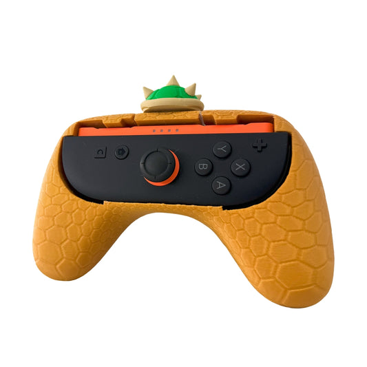 Bowser-Inspired Joy-Con Grip for Nintendo Switch 2 - 3D printed controller grip by ELIT3D
