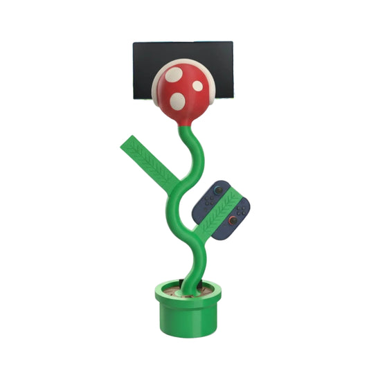 Carnivorous Plant Nintendo Switch 2 Stand & Game Storage Holder - 3D printed console stand and game holder by ELIT3D