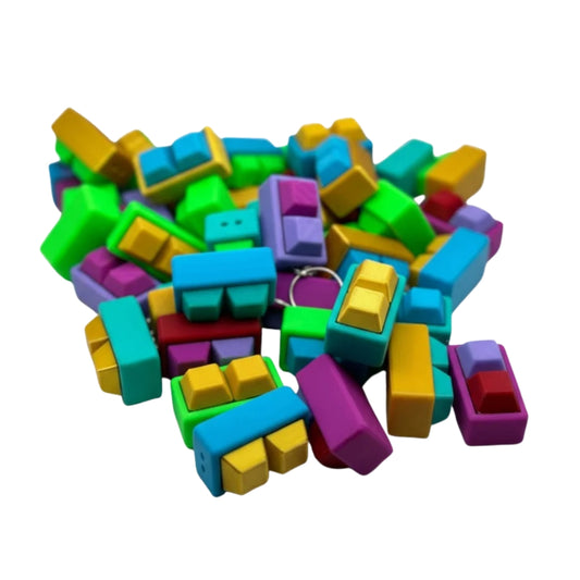 Classic Clicker Fidget - 3D printed clicker keychain fidget toy by ELIT3D