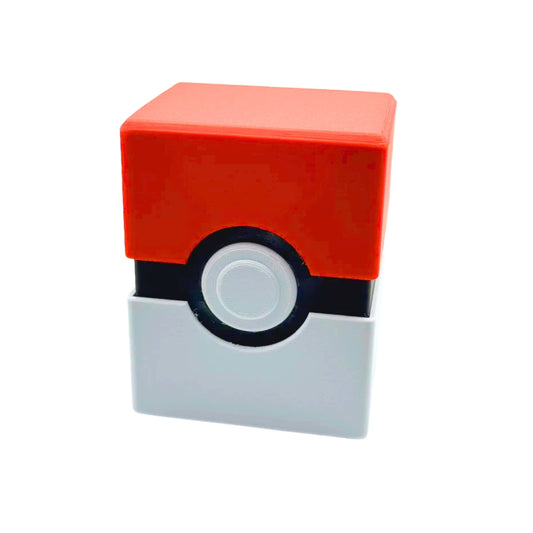 Monster Ball Trading Card Holder - 3D printed trading card holder with removable sleeve by ELIT3D