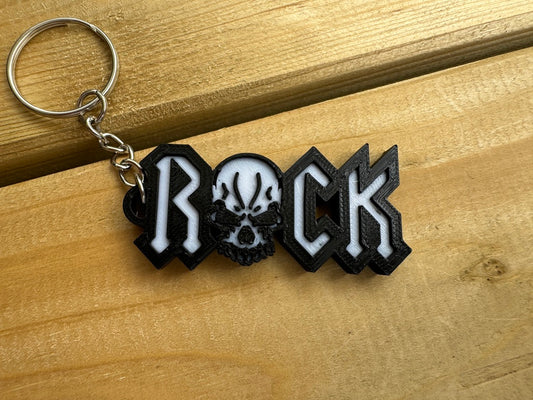 Rock Keychain - alternate view