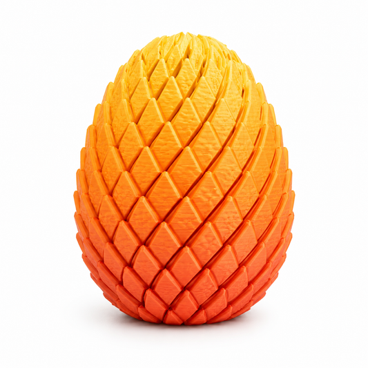 Twisty Egg Fidget - 3D printed twisting egg fidget toy by ELIT3D