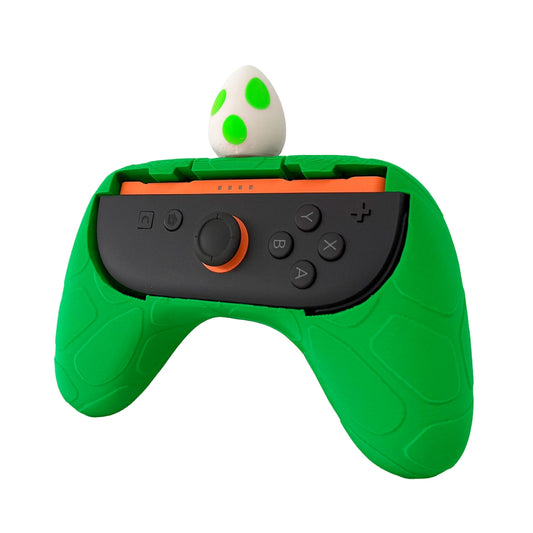 Yoshi-Inspired Joy-Con Grip for Nintendo Switch 2 - 3D printed controller grip by ELIT3D